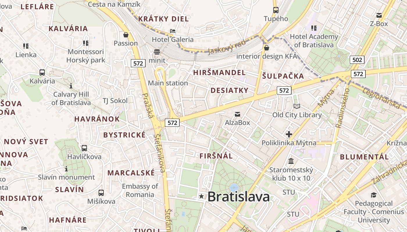 map